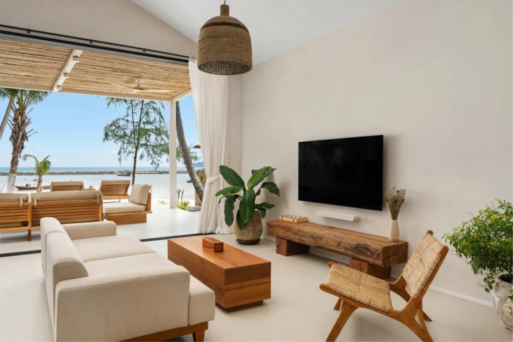 Luxury interior living room at The Mansion at El Cantil